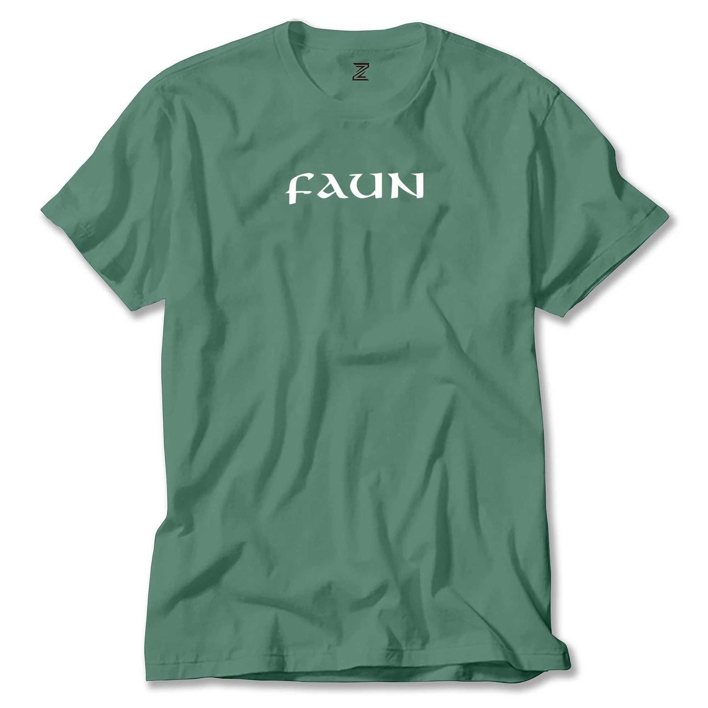 Faun Text Logo Renkli Tişört
