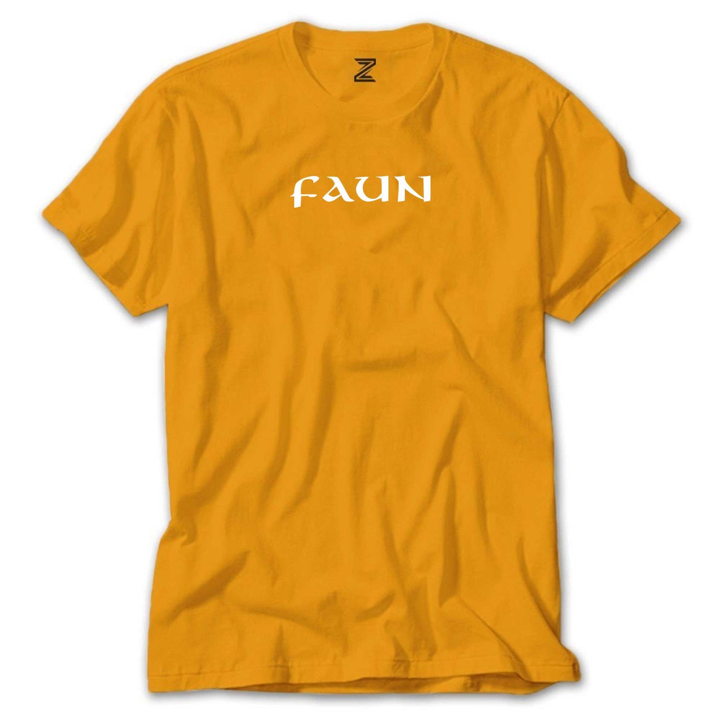 Faun Text Logo Renkli Tişört