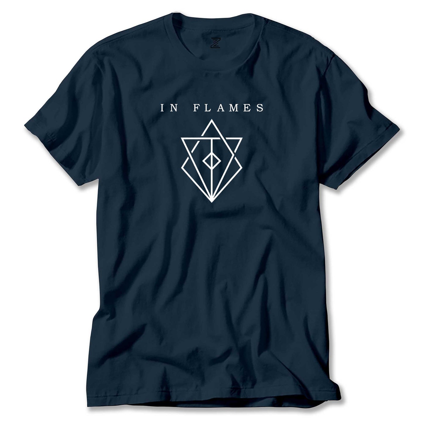 In Flames Symbol Logo Renkli Tişört