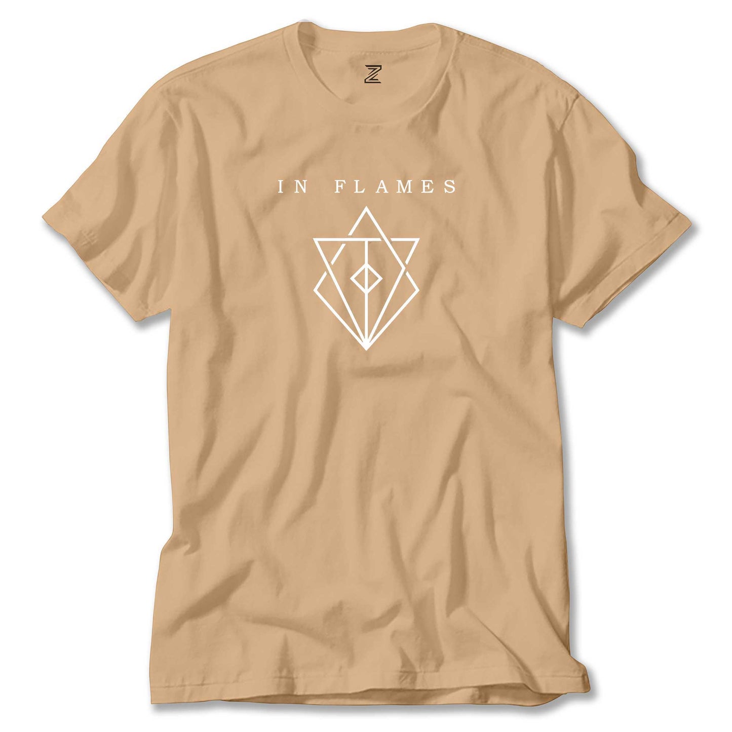 In Flames Symbol Logo Renkli Tişört