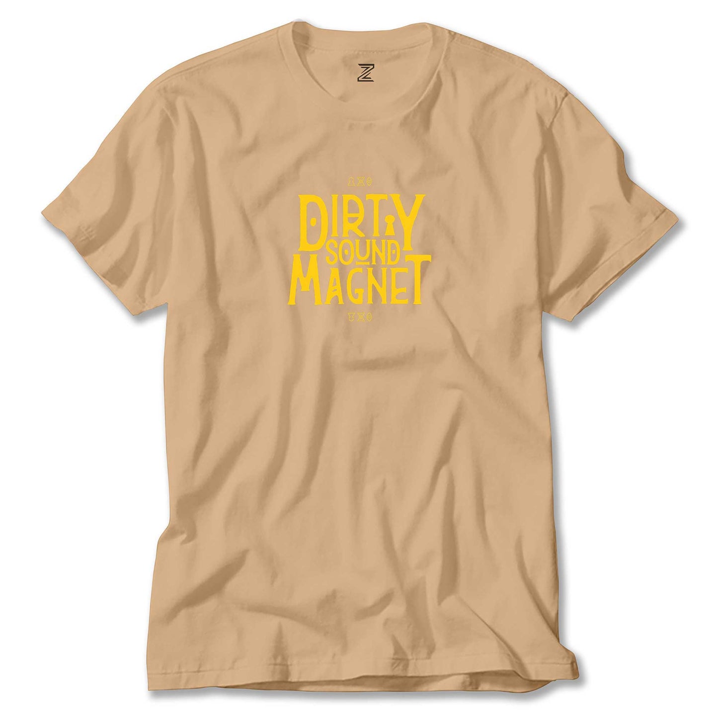 Dirty Sound Magnet Text Renkli Tişört