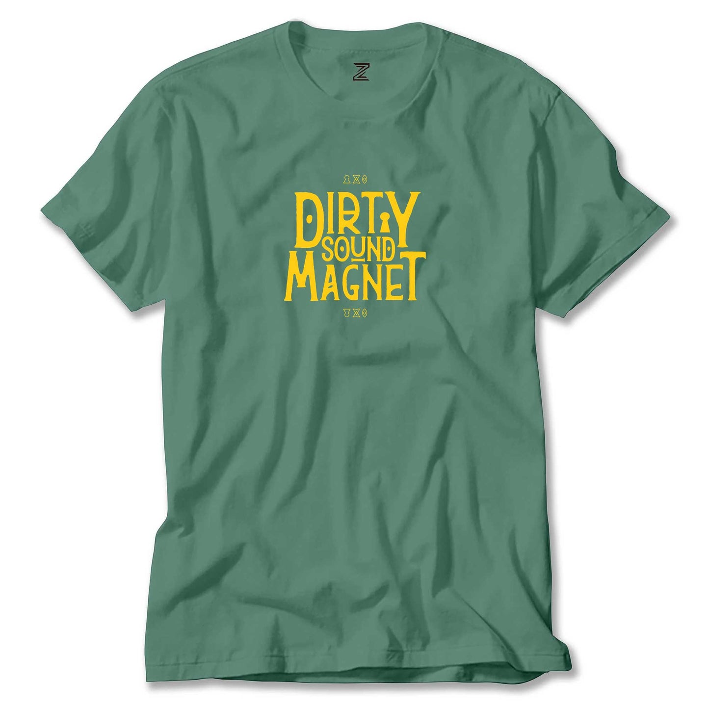 Dirty Sound Magnet Text Renkli Tişört