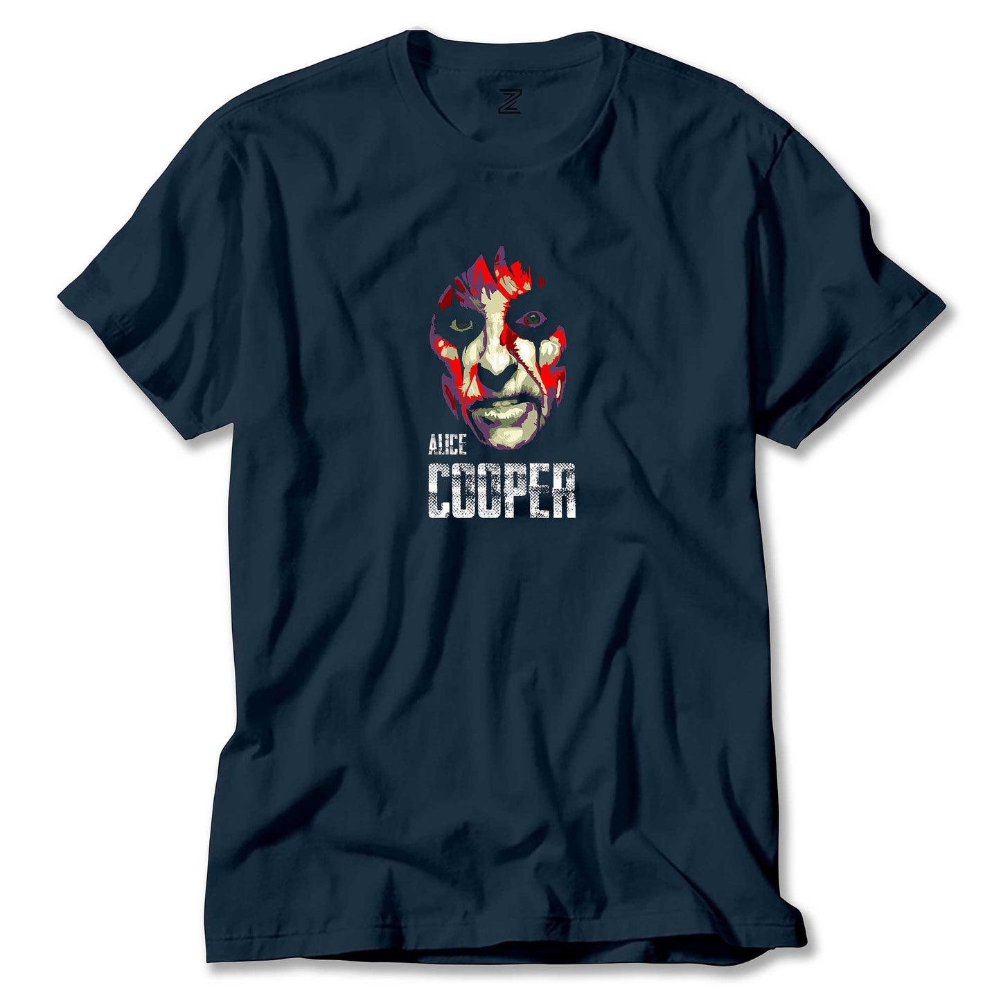 Alice Cooper Silüet Renkli Tişört