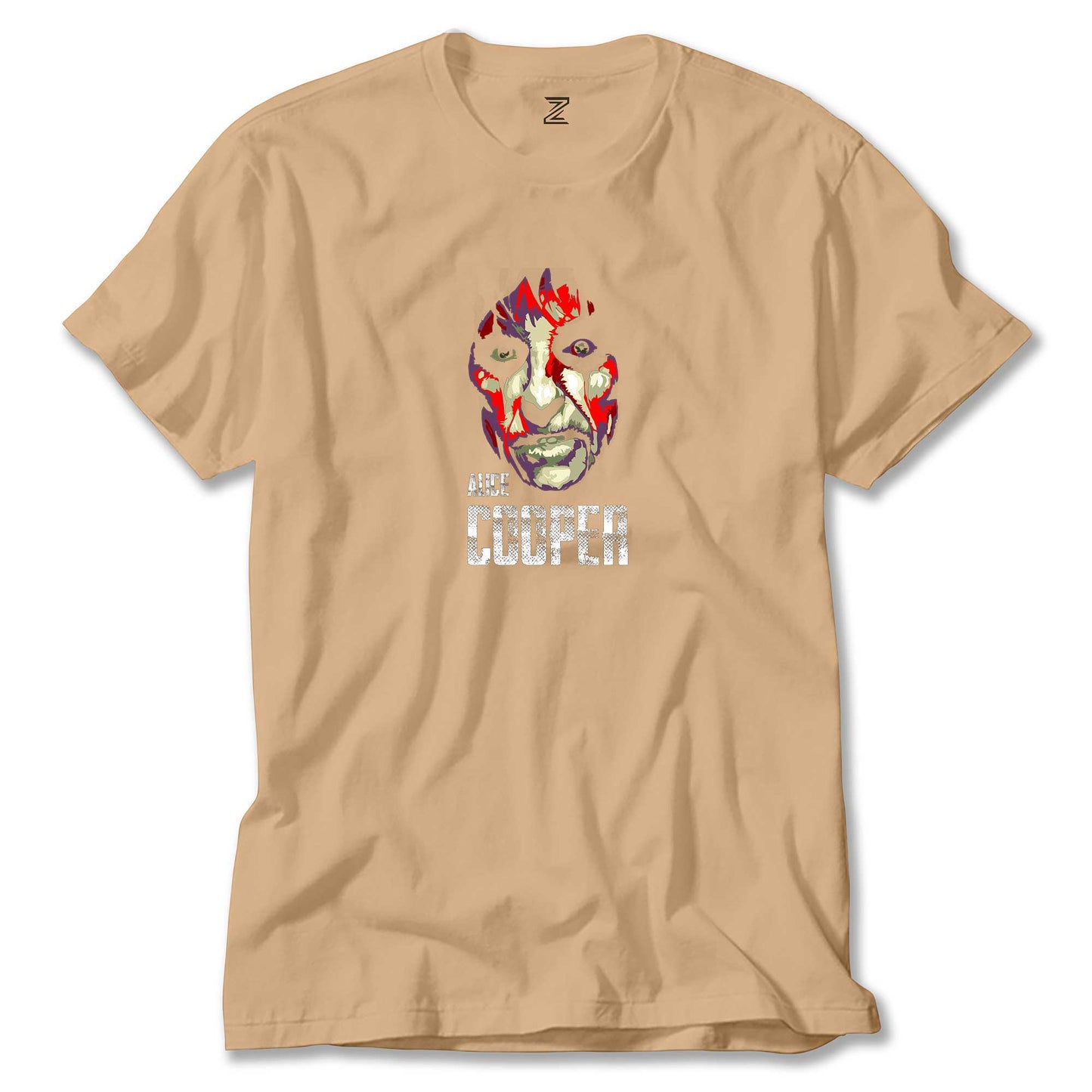 Alice Cooper Silüet Renkli Tişört