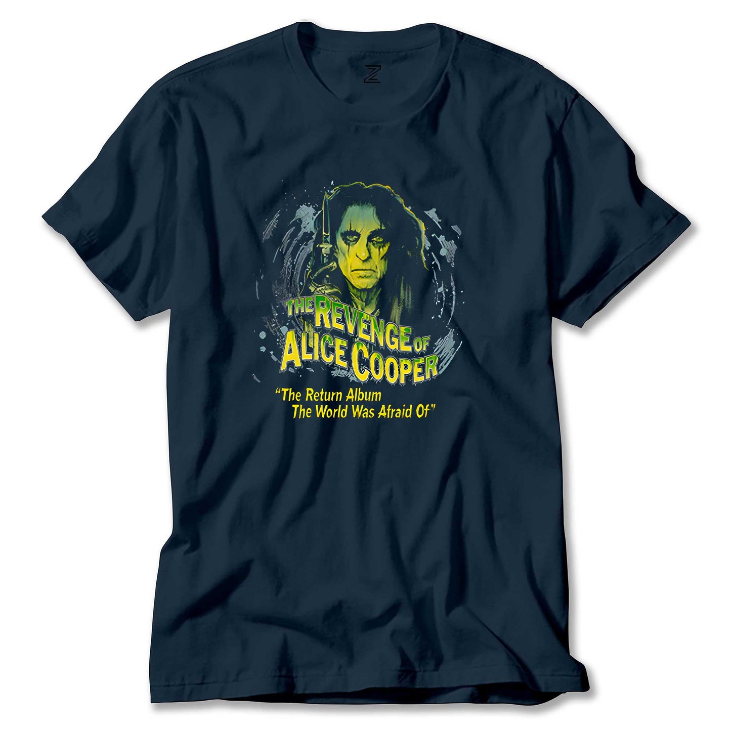 Alice Cooper The Revenge of Face Renkli Tişört