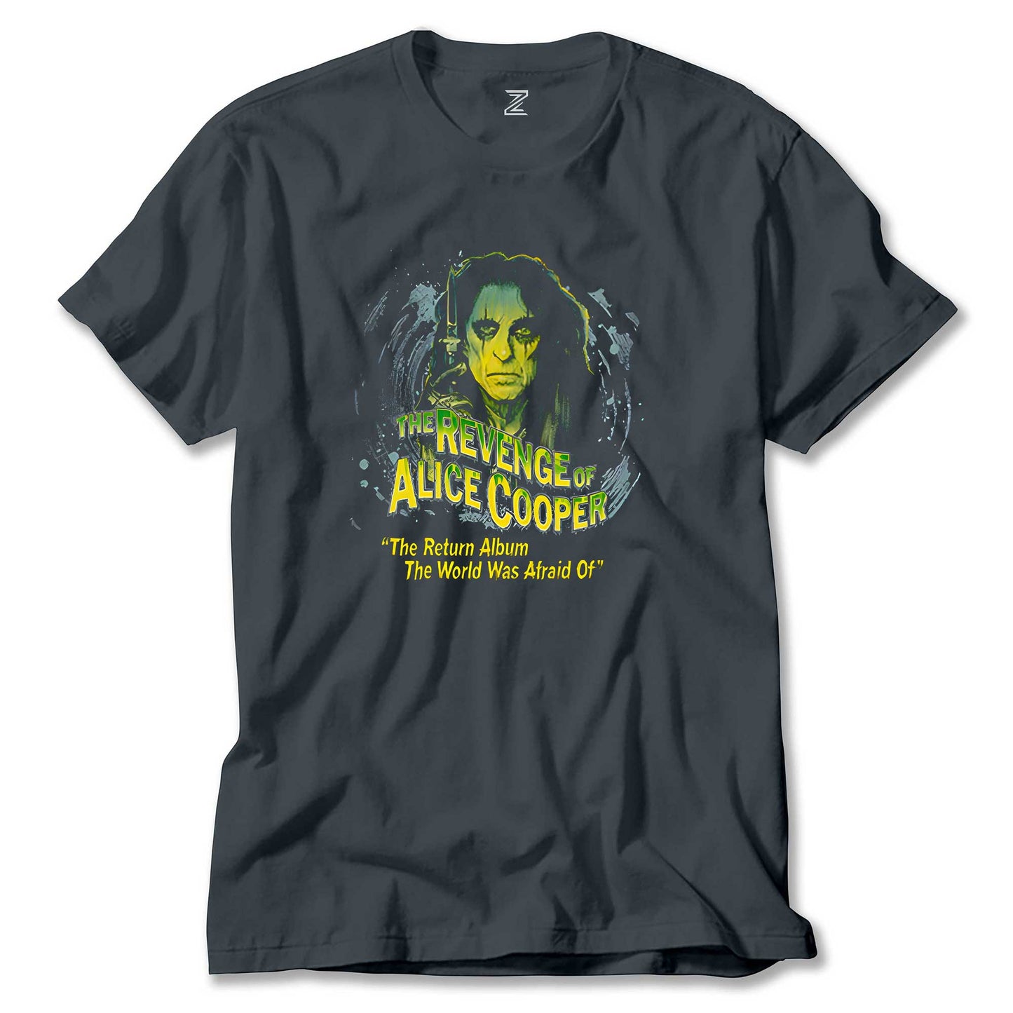 Alice Cooper The Revenge of Face Renkli Tişört