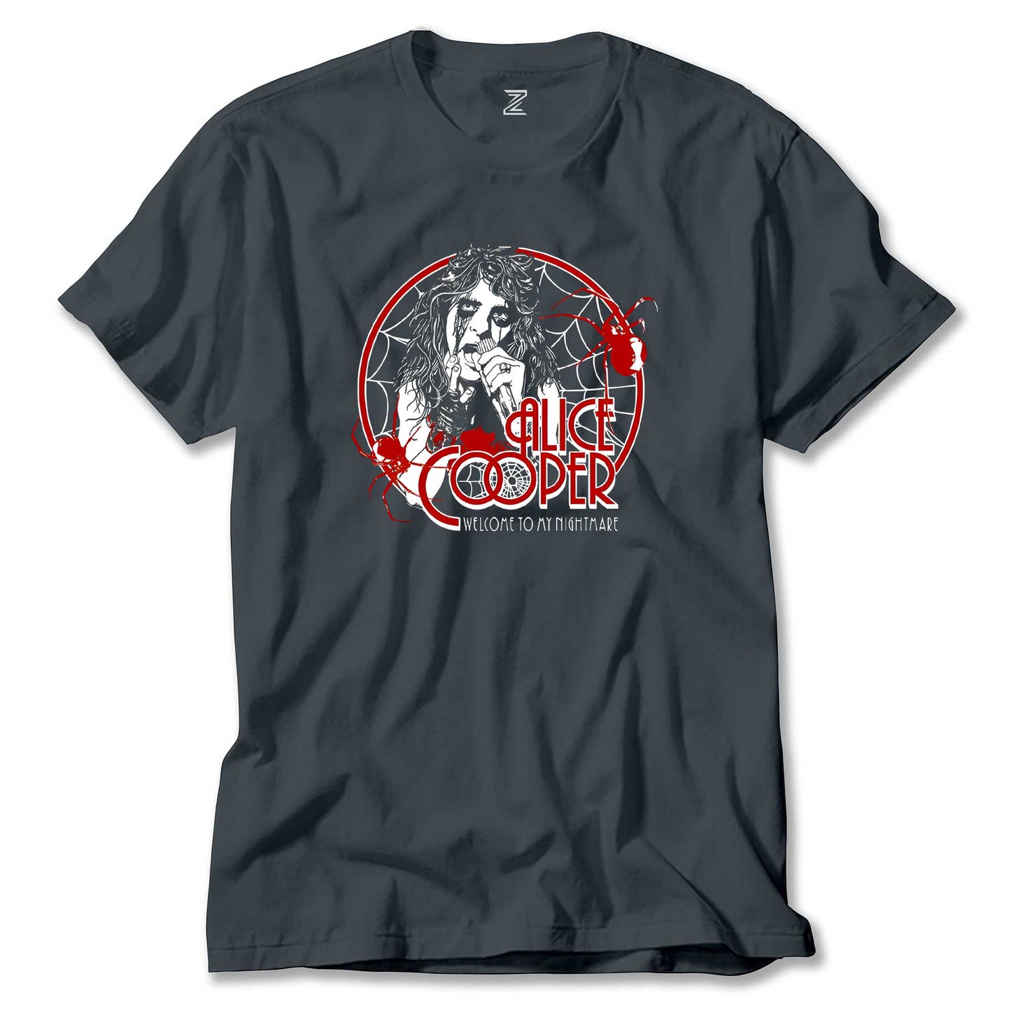 Alice Cooper Welcome To My Nightmare Red Renkli Tişört