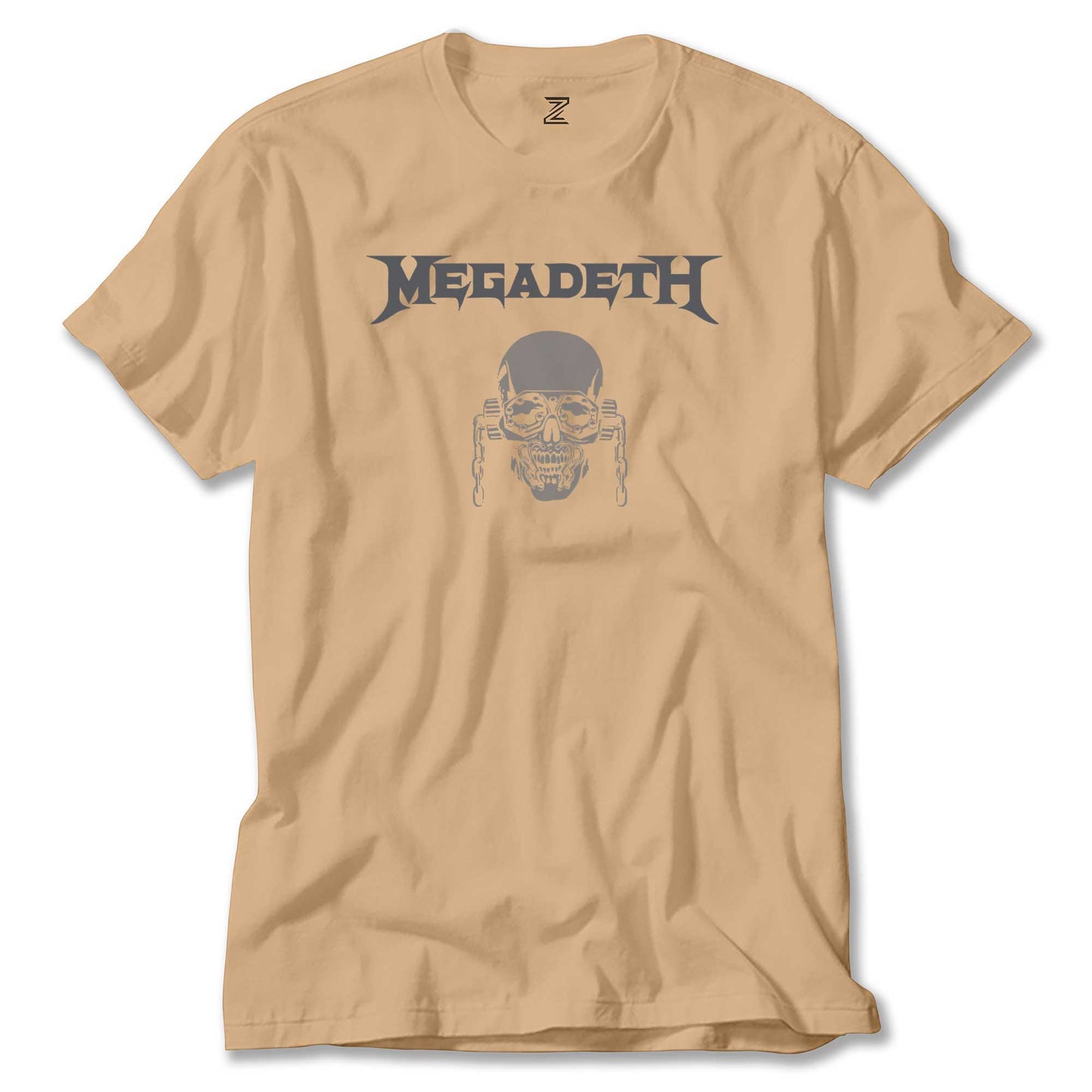 Megadeth Vic Rattlehead Skull Renkli Tişört