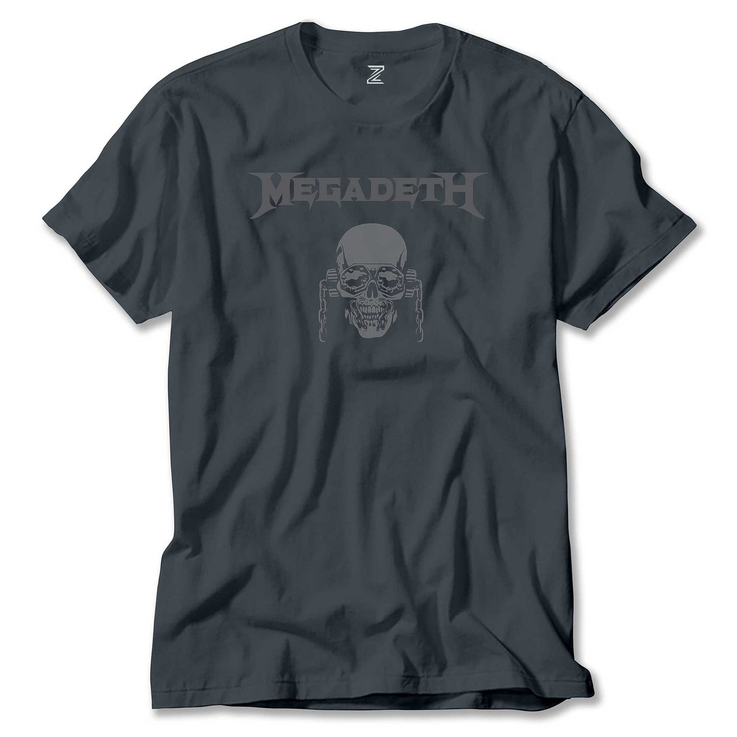 Megadeth Vic Rattlehead Skull Renkli Tişört