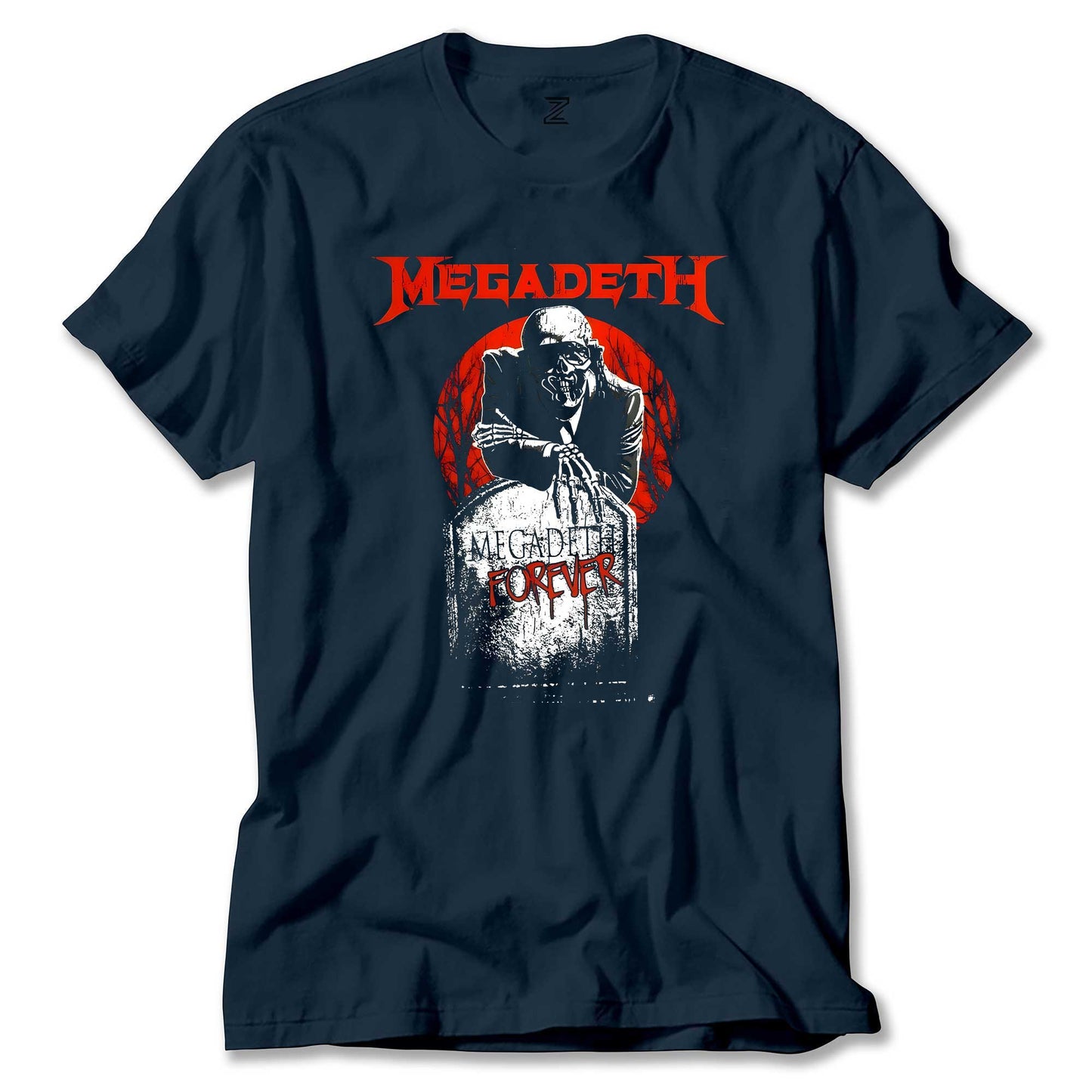 Megadeth Forever on Reels Renkli Tişört