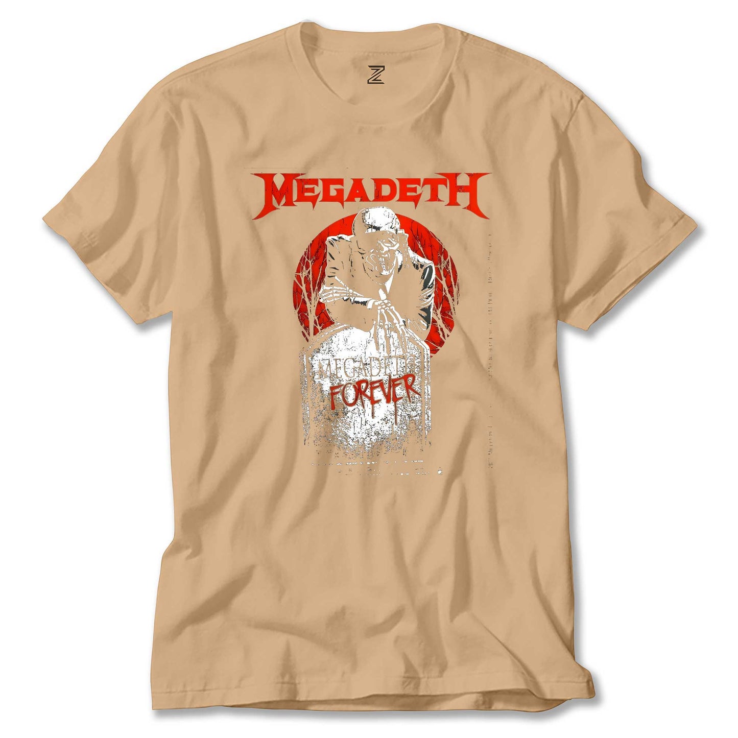 Megadeth Forever on Reels Renkli Tişört