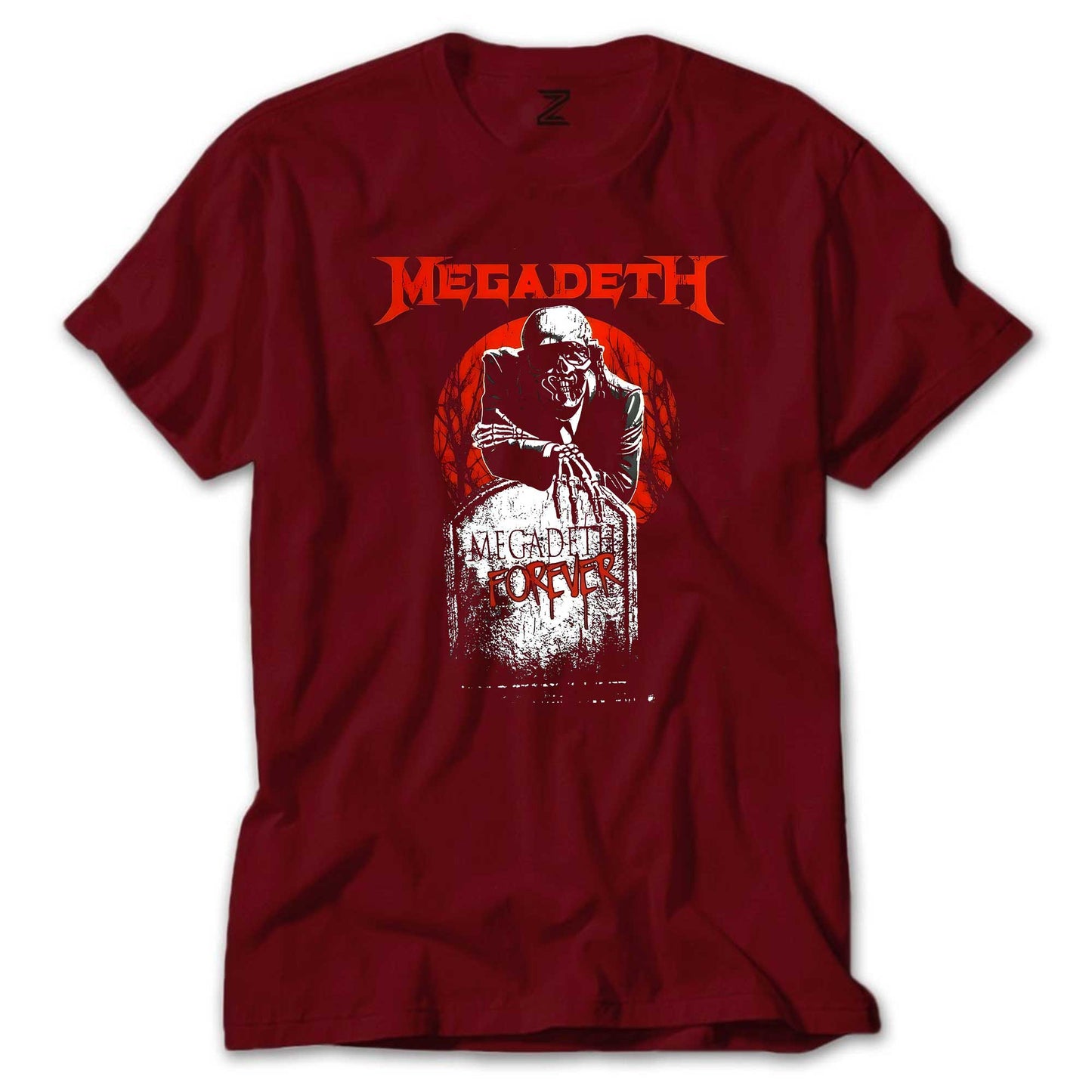 Megadeth Forever on Reels Renkli Tişört