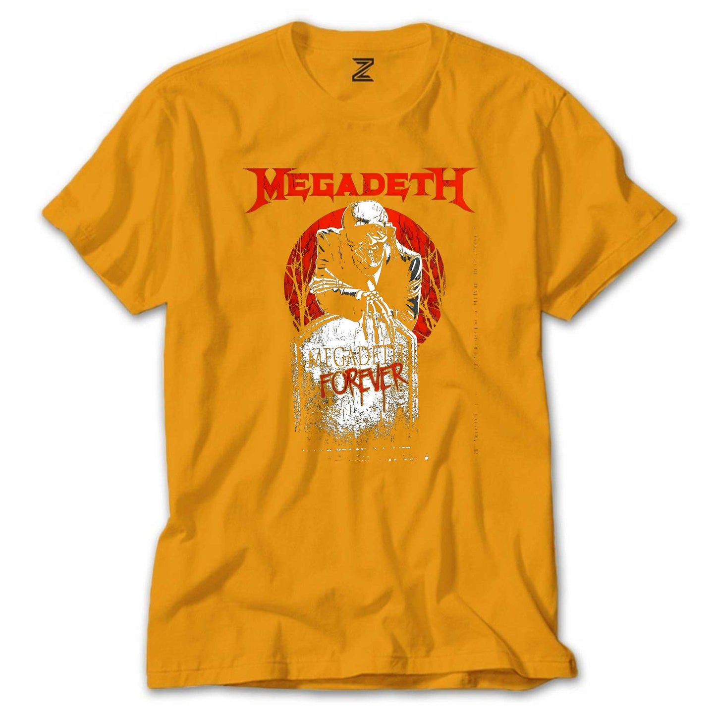 Megadeth Forever on Reels Renkli Tişört