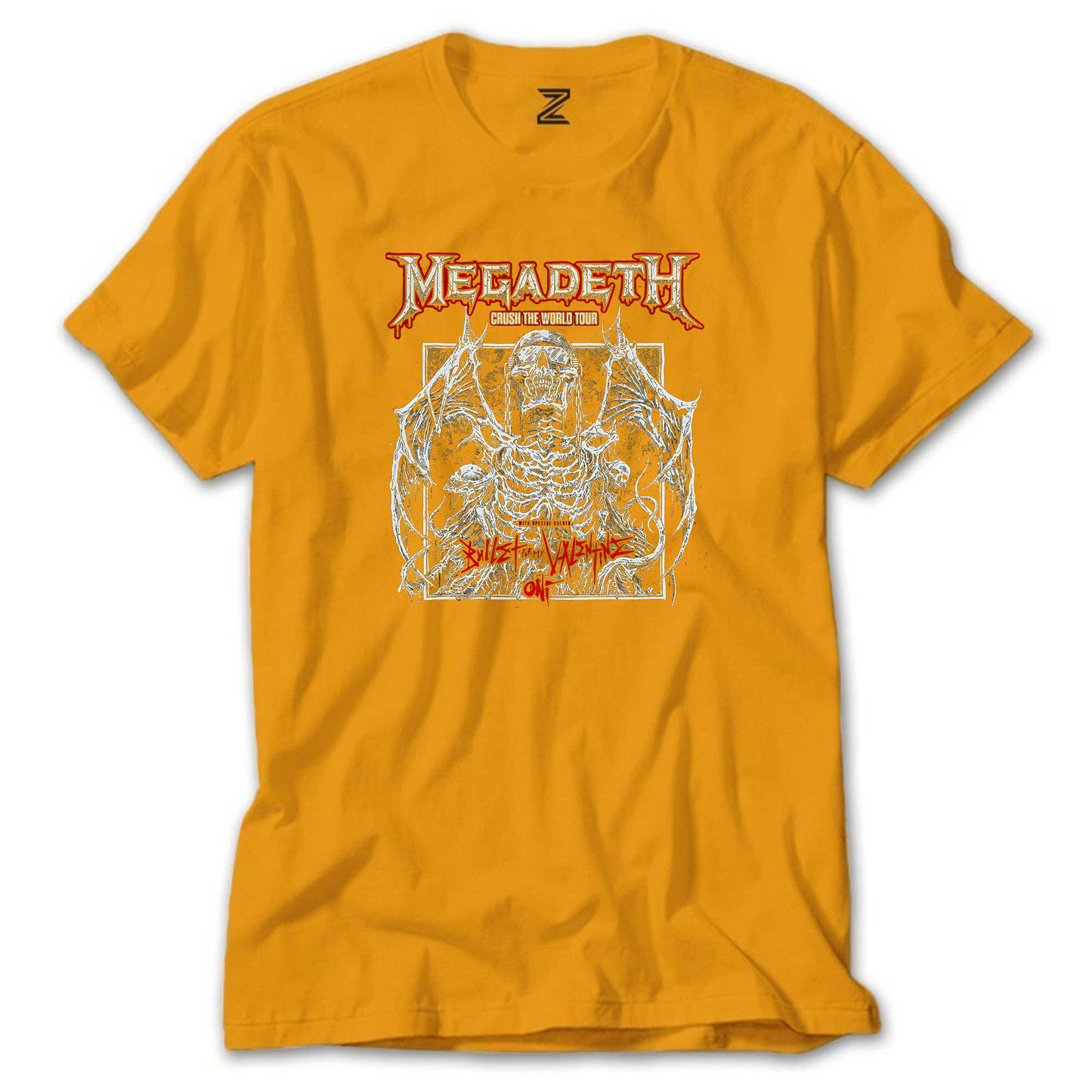 Megadeth Crush The World Renkli Tişört