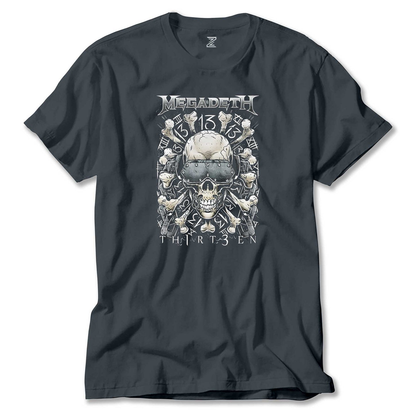 Megadeth Th1rt3en Renkli Tişört
