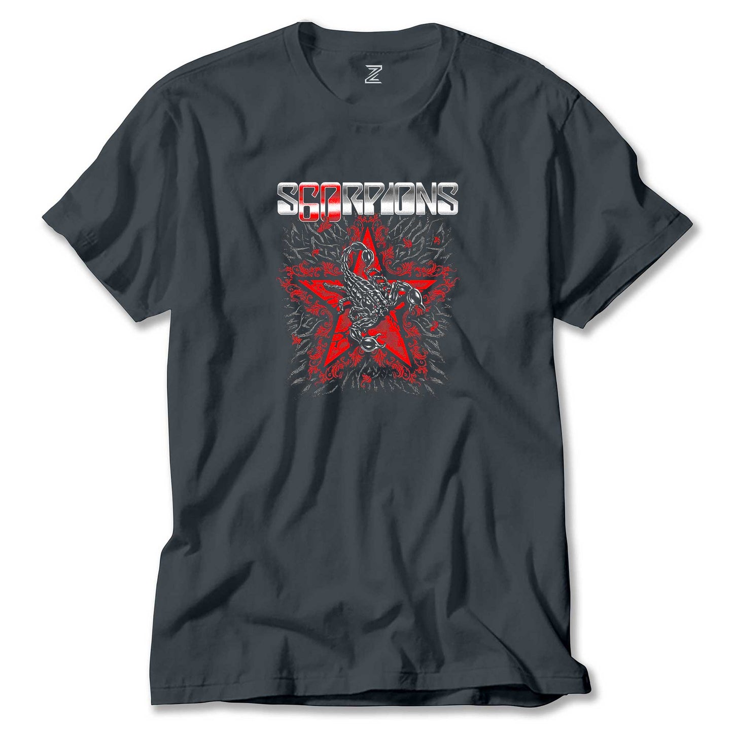 Scorpions Red Star Renkli Tişört