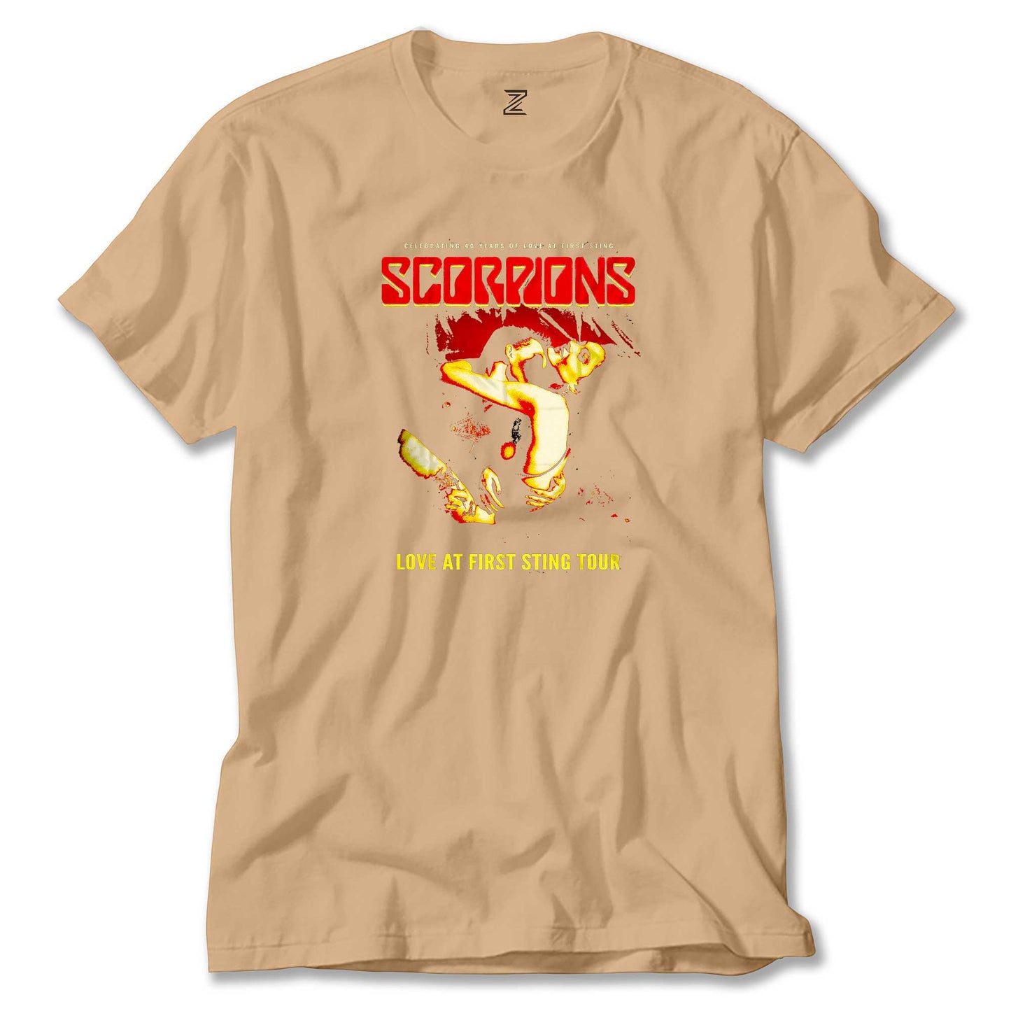 Scorpions Love At First Sting Renkli Tişört