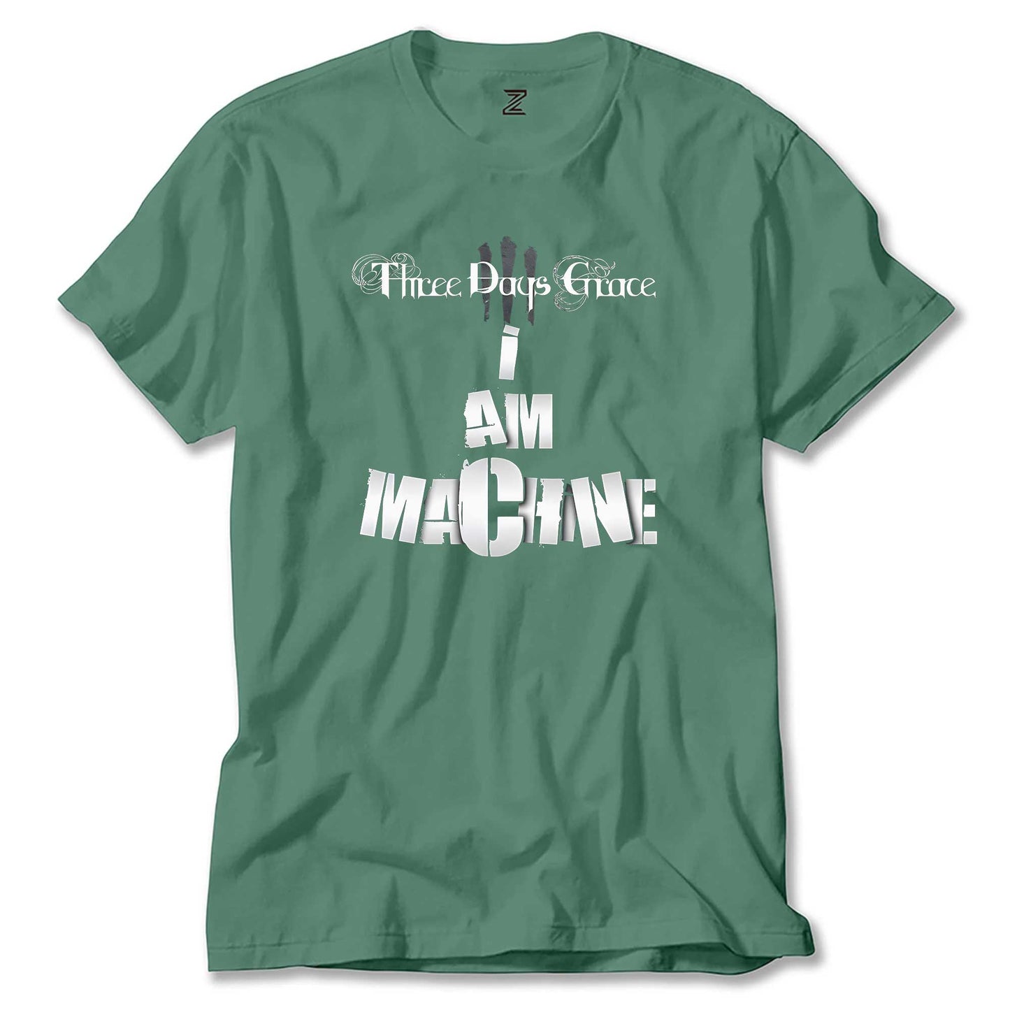 Three Days Grace I AM MACHINE Renkli Tişört
