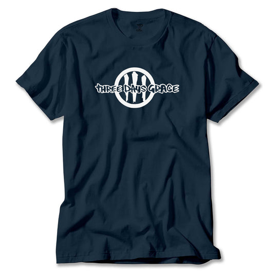 Three Days Grace Logo Renkli Tişört