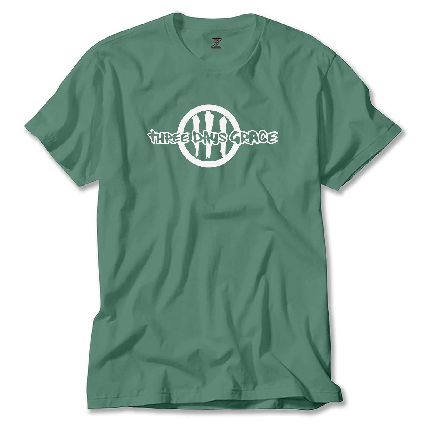 Three Days Grace Logo Renkli Tişört