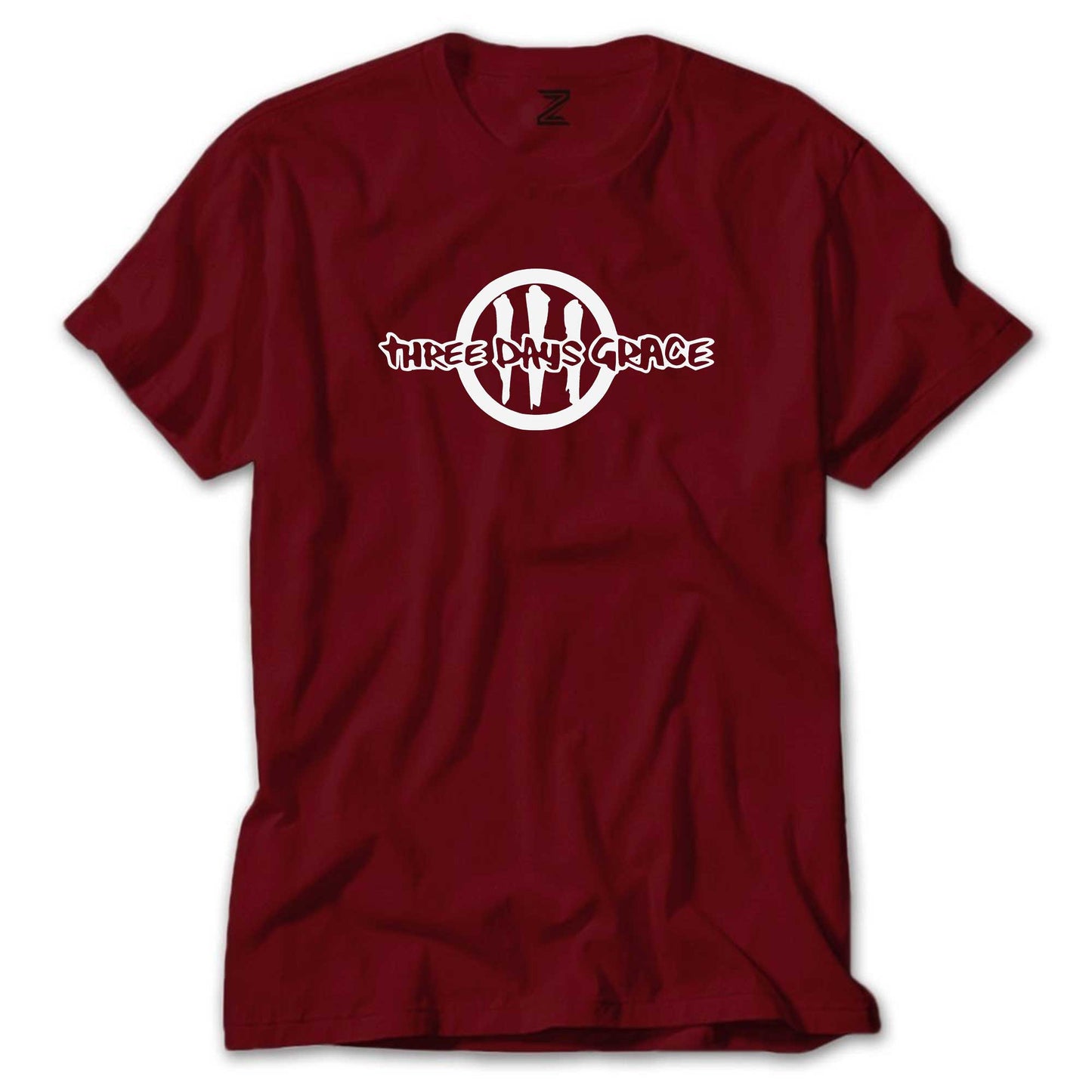 Three Days Grace Logo Renkli Tişört