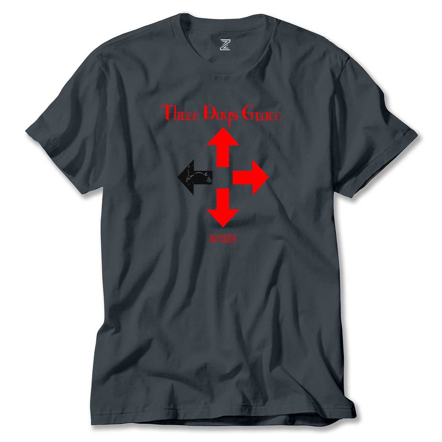 Three Days Grace Outsider Renkli Tişört