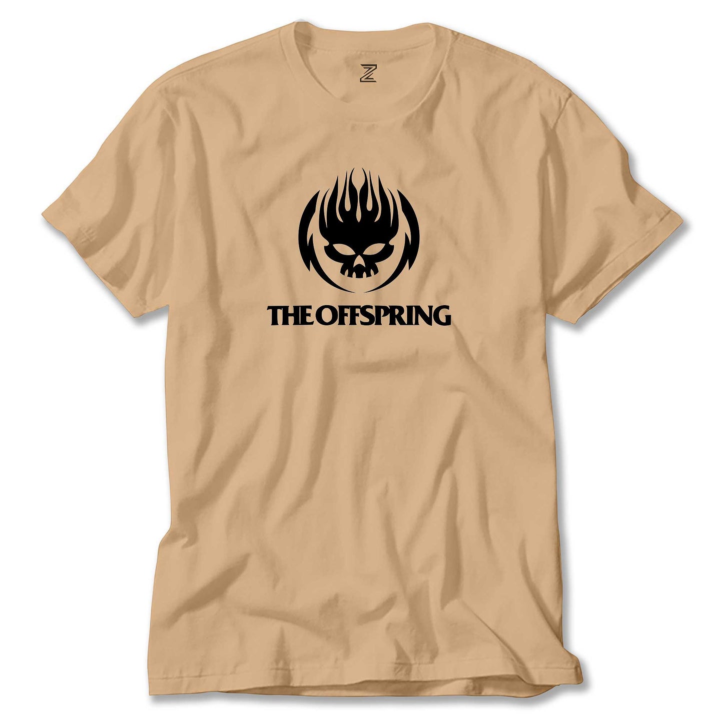 The Offspring Logo Skull Text Renkli Tişört