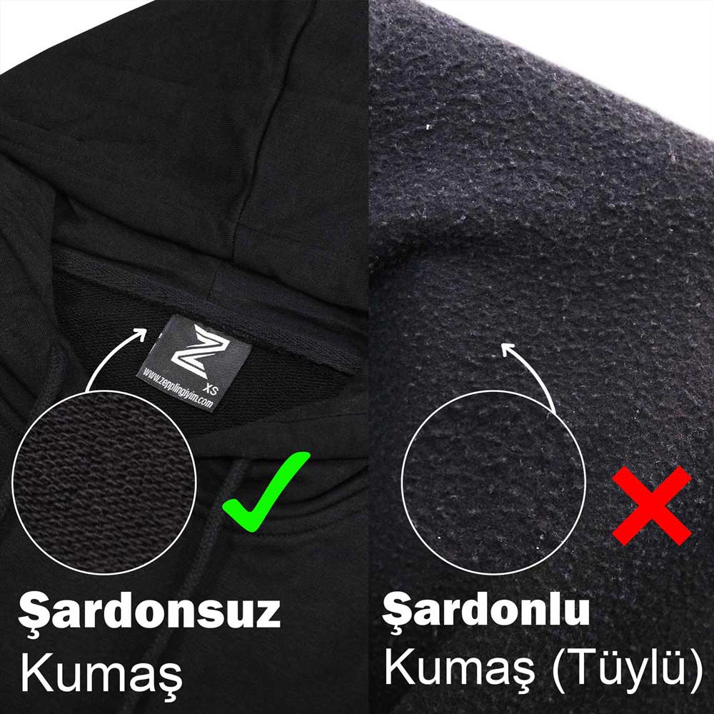 Beherit Bardo Exist Siyah Çocuk Kapşonlu Sweatshirt