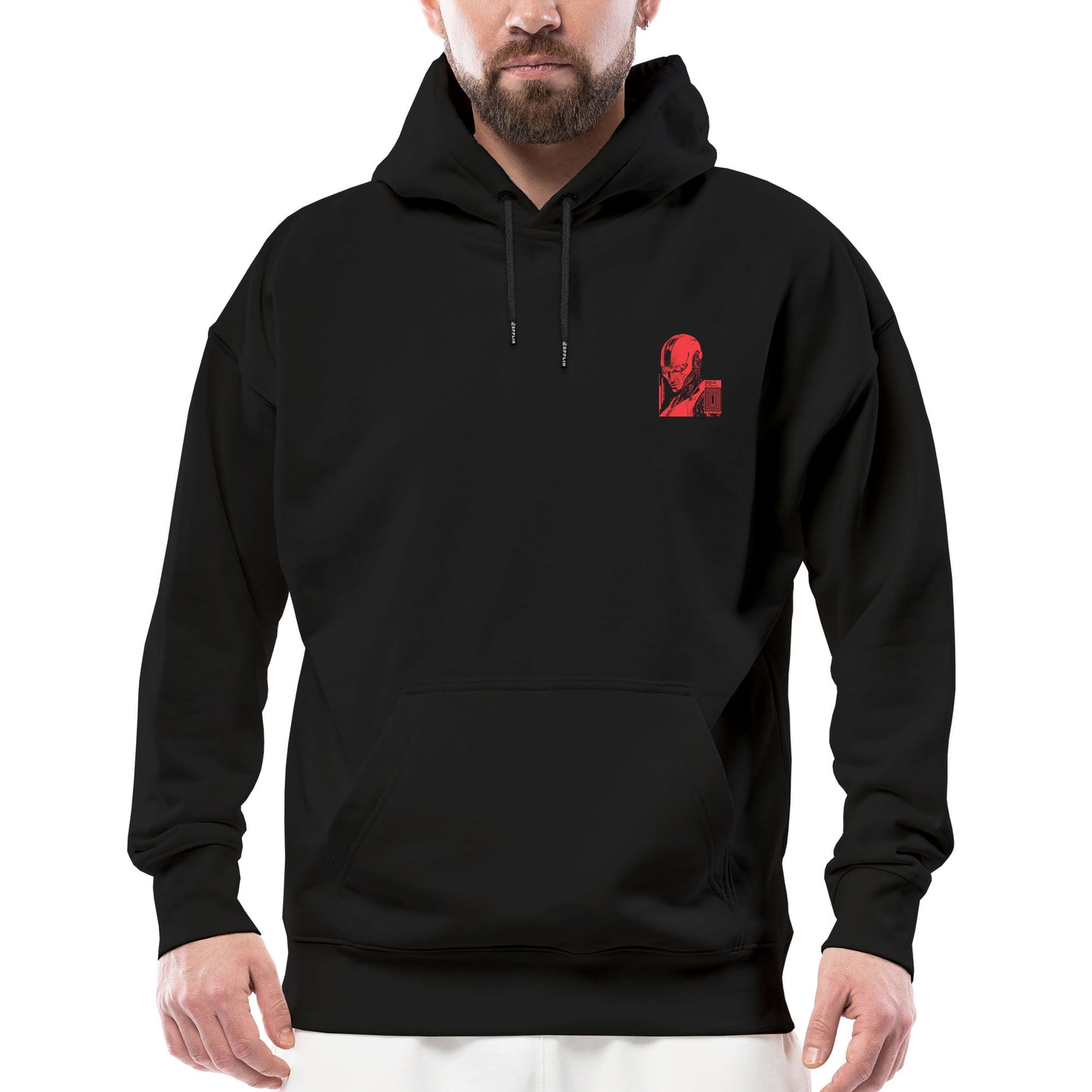 Become The Originator Of Siyah Streetwear Kapşonlu Hoodie