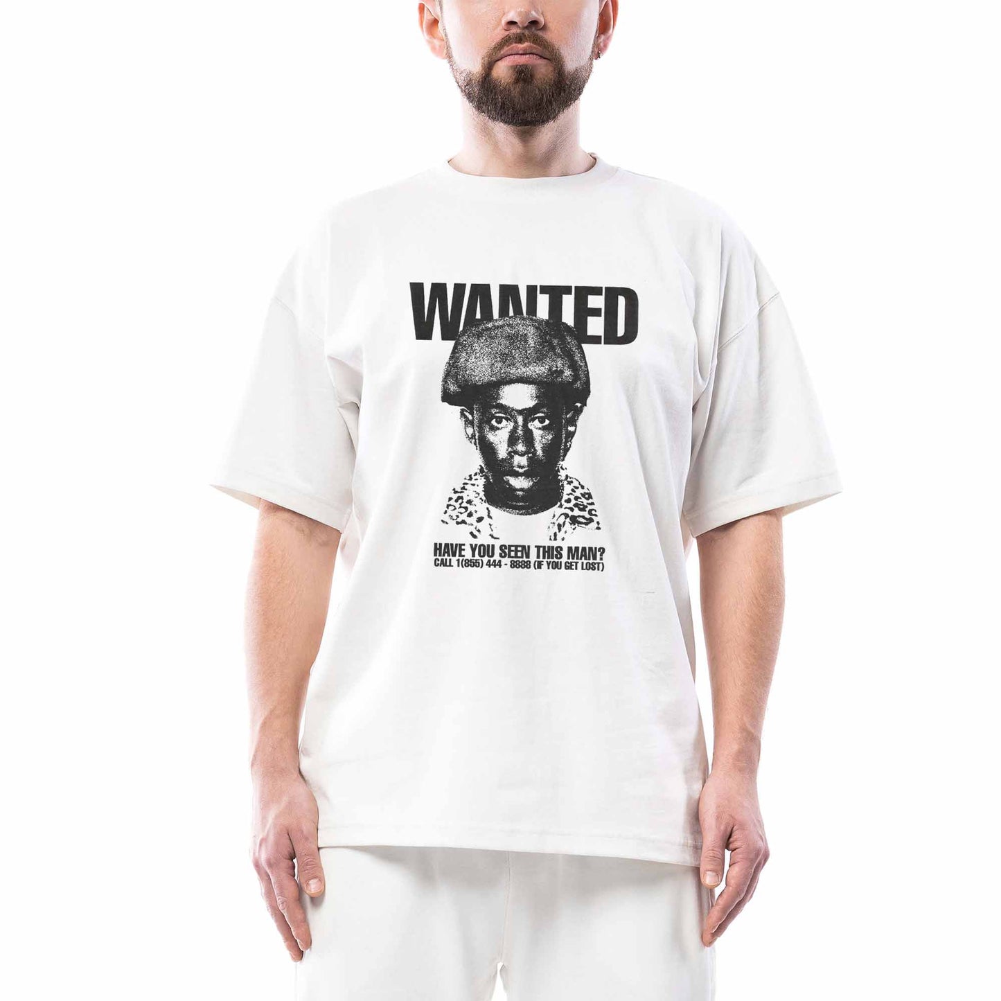 Tyler The Creator Beyaz Oversize Tişört