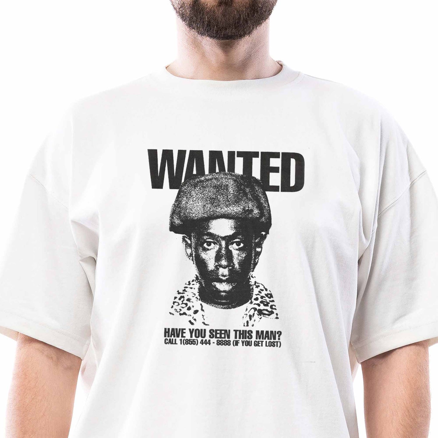 Tyler The Creator Beyaz Oversize Tişört