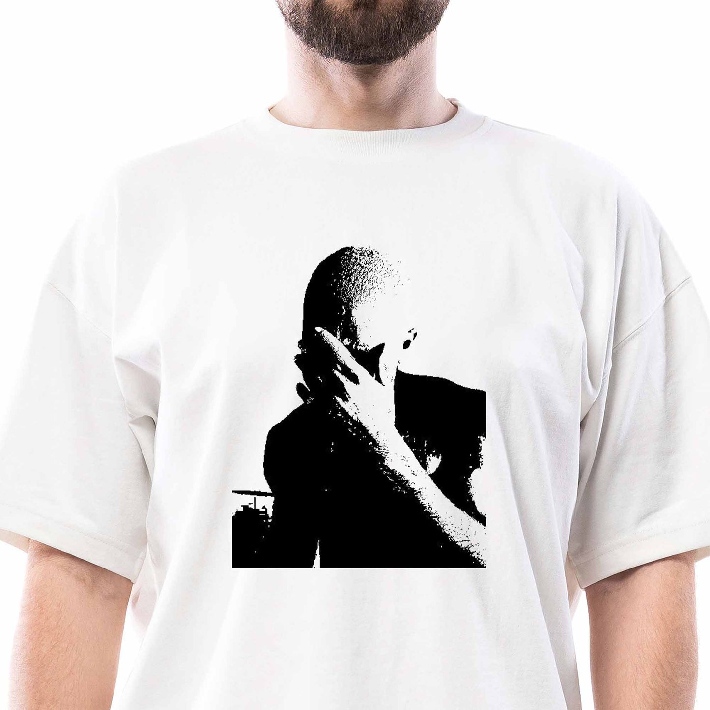 Frank Ocean Beyaz Oversize Tişört