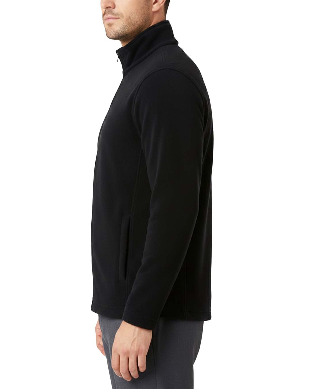 Polar Baskılı Nakışlı Siyah Toptan