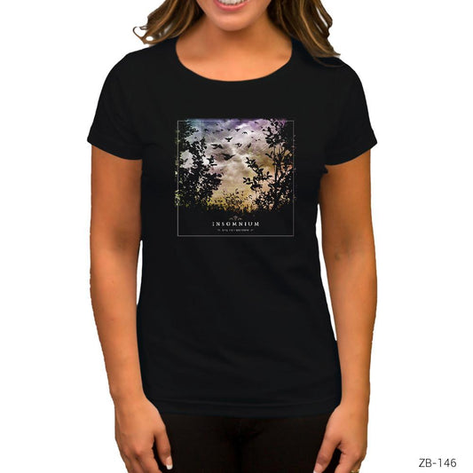 Insomnium One for Sorrow Siyah Kadın Tişört