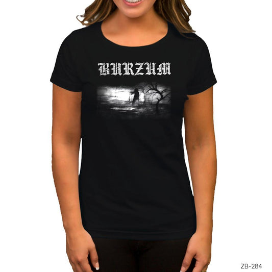 Burzum Siyah Kadın Tişört