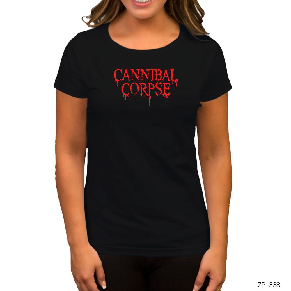 Cannibal Corpse Siyah Kadın Tişört