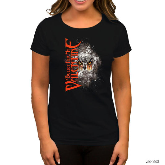 Bullet for My Valentine Siyah Kadın Tişört