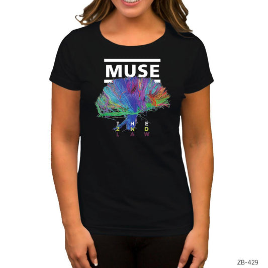 Muse The 2nd Law Siyah Kadın Tişört