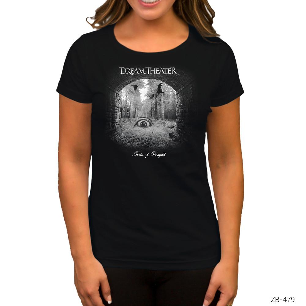 Dream Theater Train of Thought Siyah Kadın Tişört