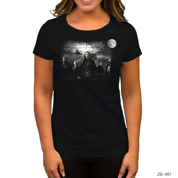 Dream Theater Black Clouds Siyah Kadın Tişört