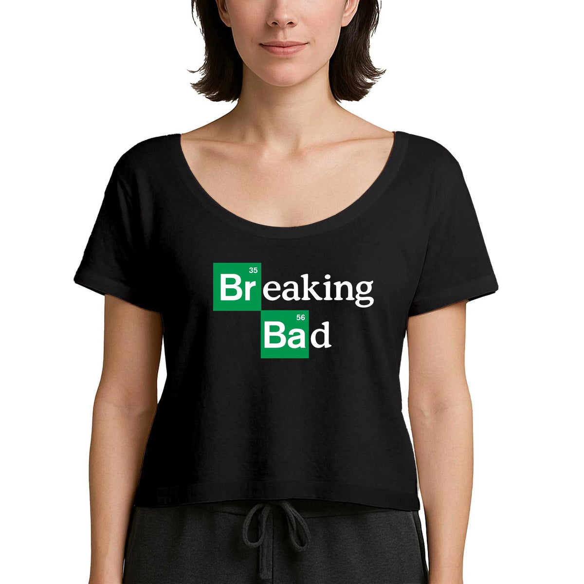 Breaking Bad Siyah Kadın Tişört