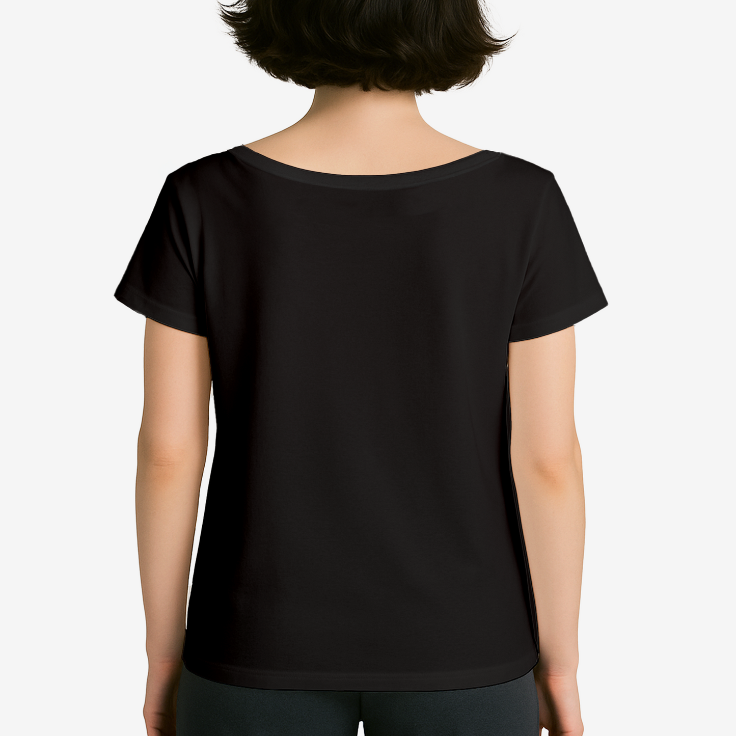 Kadın Tişört Tasarla (Siyah)