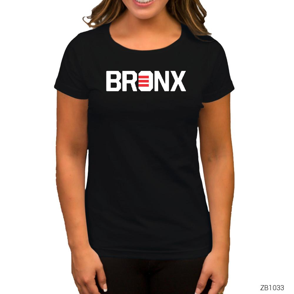 Bronx Siyah Kadın Tişört