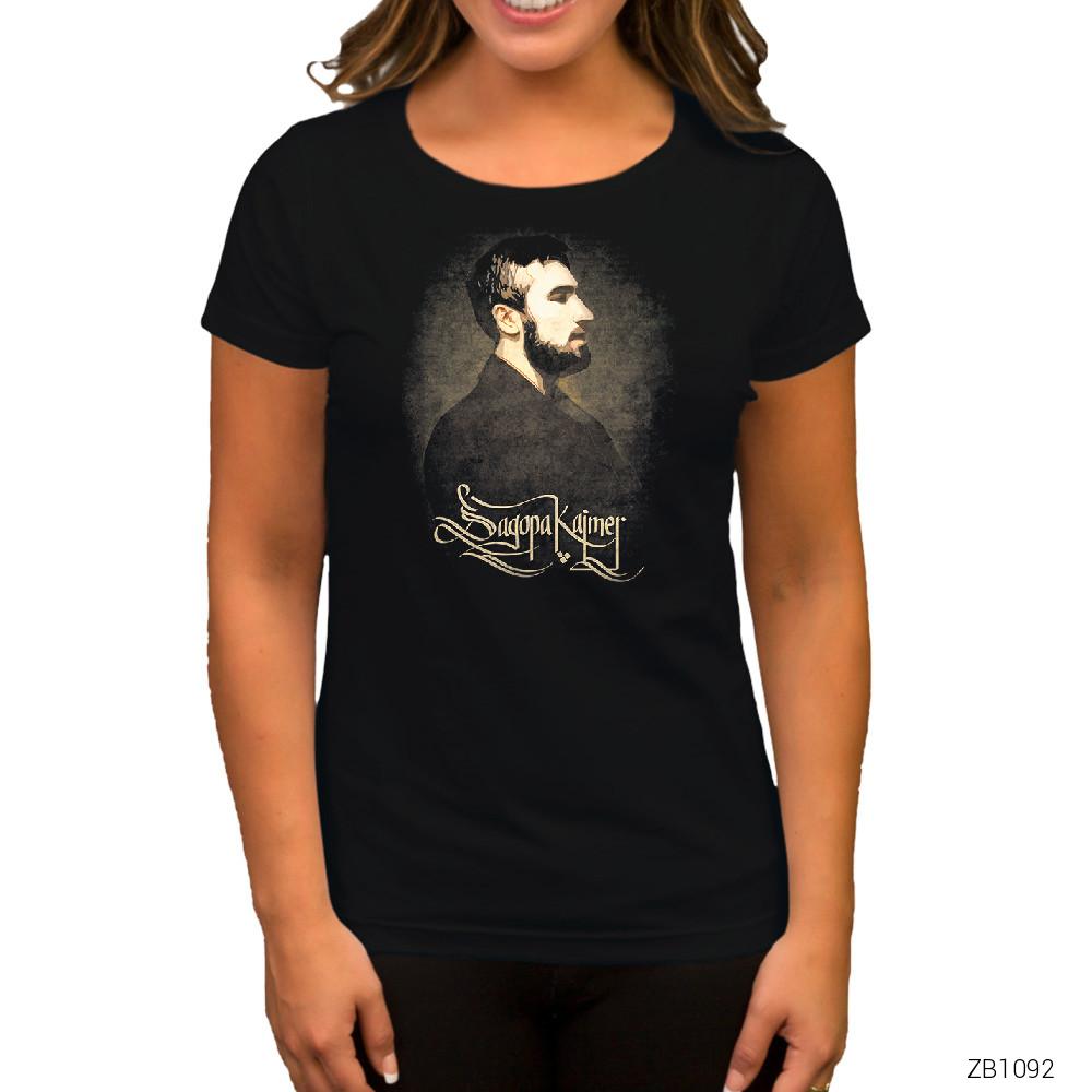 Sagopa Kajmer Siyah Kadın Tişört