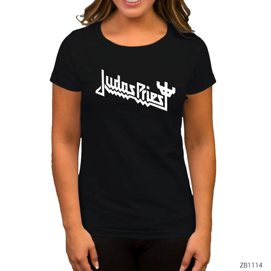 Judas Priest Classic Siyah Kadın Tişört