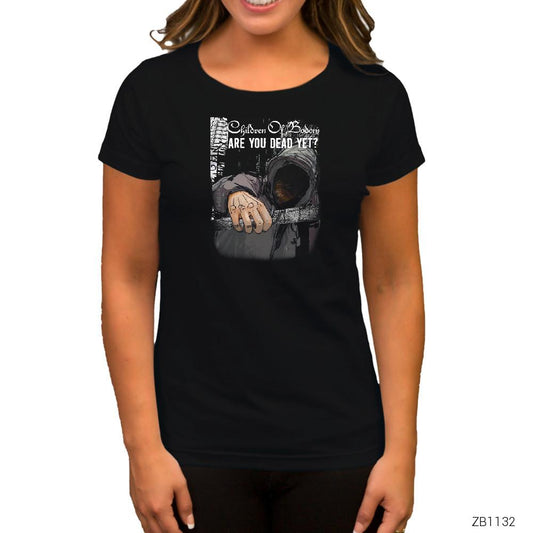 Children of Bodom Are You Dead Yet Siyah Kadın Tişört