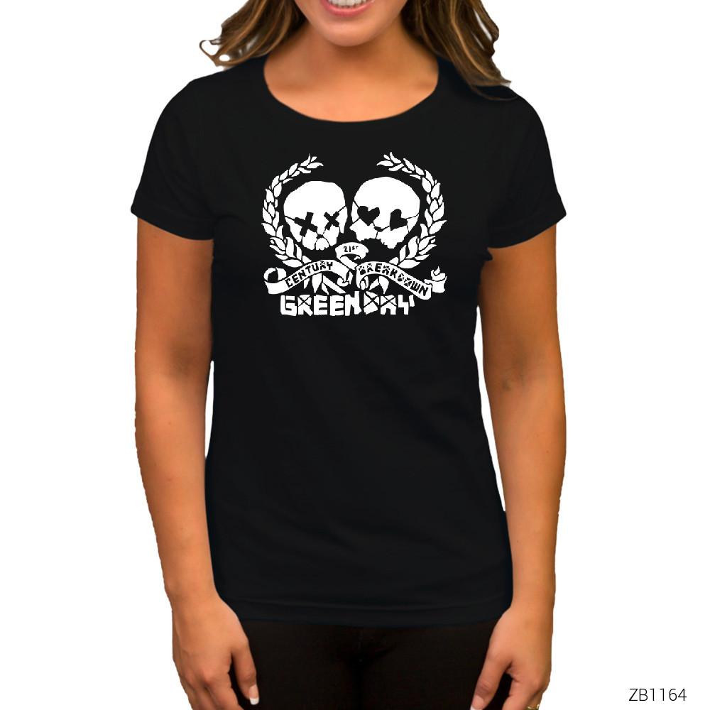 Greenday 21st Century Breakdown Siyah Kadın Tişört