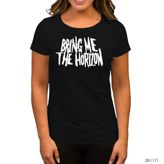 Bring Me The Horizon Classic Siyah Kadın Tişört