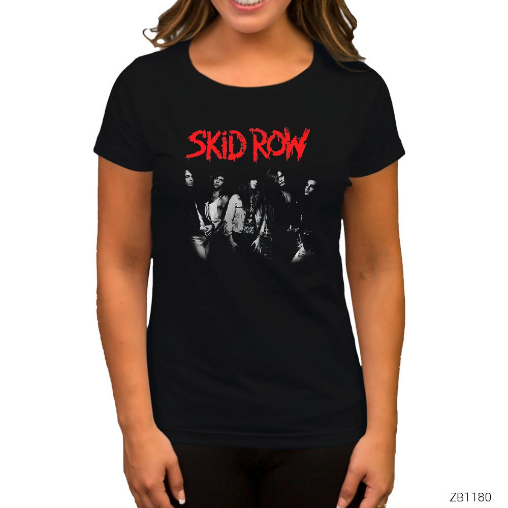 Skidrow Siyah Kadın Tişört