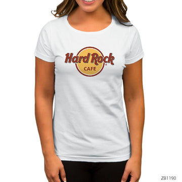 Hard Rock Cafe Beyaz Kadın Tişört